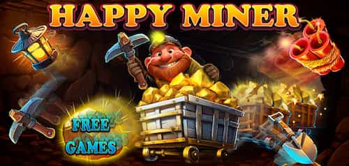 Happy Miner slot game by CT Interactive
