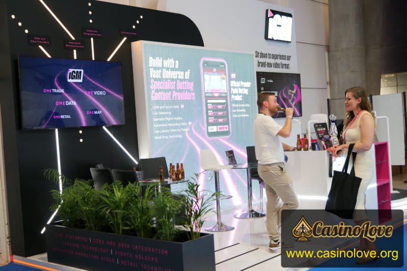 IGM Booth at SBC Summit 2026 Lisbon