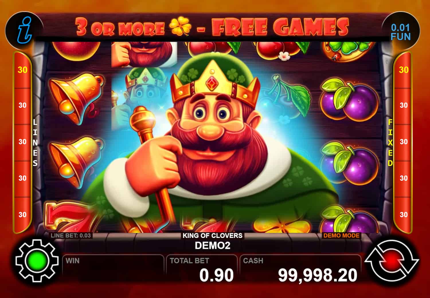 The King of Clovers arrives - King of Clovers slot game