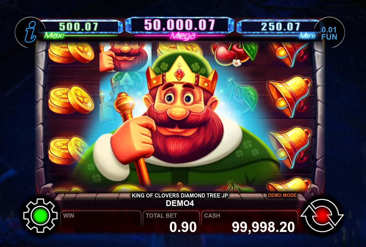 The King of Clovers - King of Clovers Diamond Tree Jackpot slot game