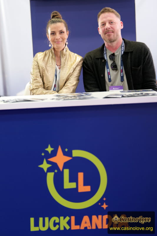 LuckLandia Booth at SBC Summit 2026 Lisbon