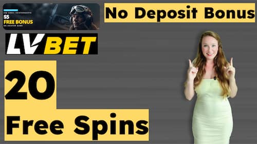 LVBET Casino no deposit bonus