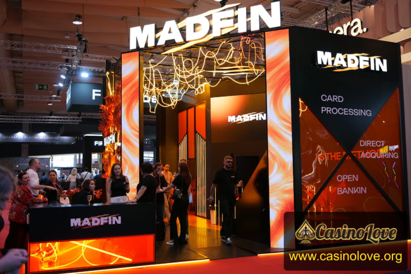 Madfin Booth at SBC Summit 2026 Lisbon