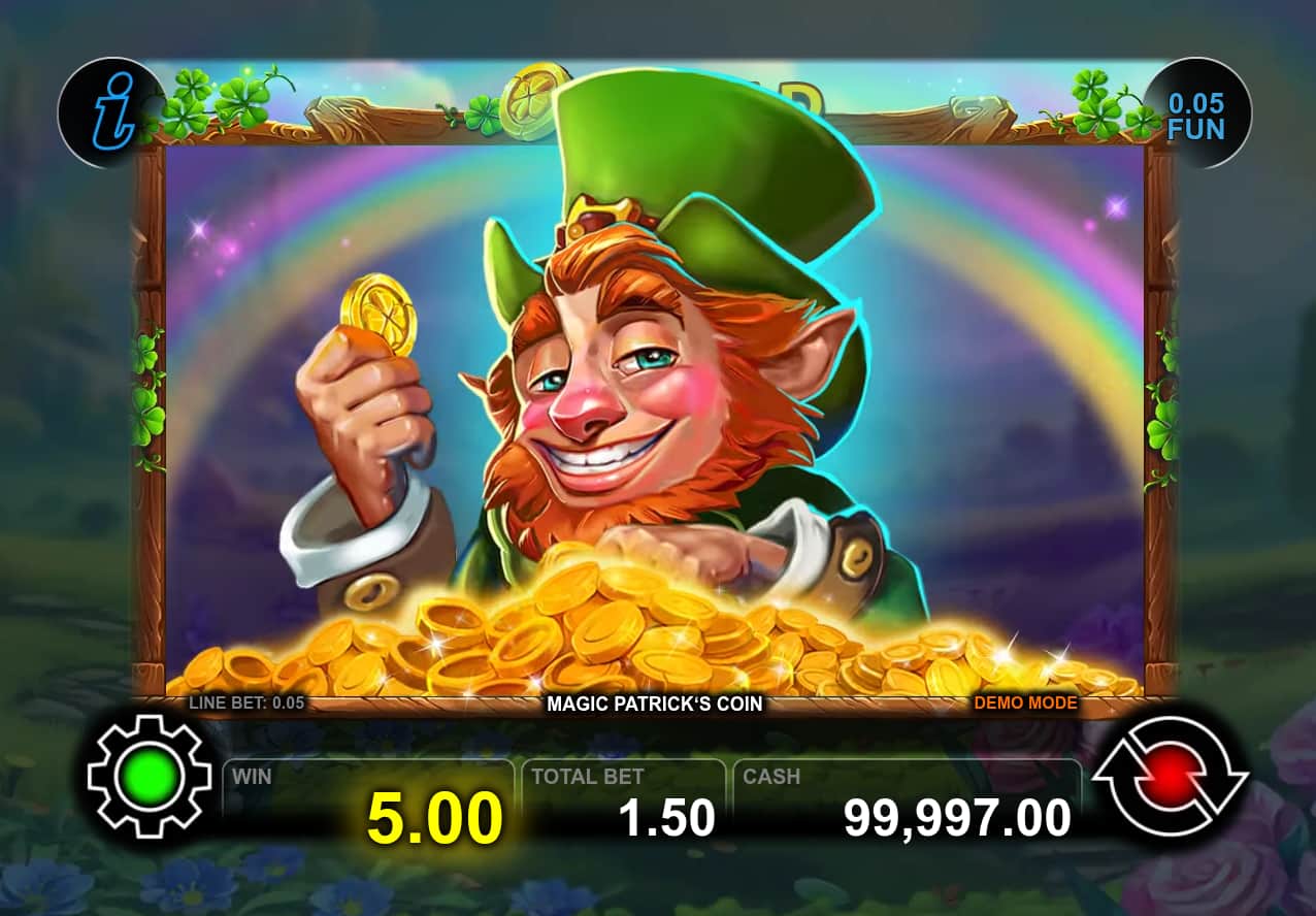 Magic Patrik himself - Magic Patrick's Coin slot game