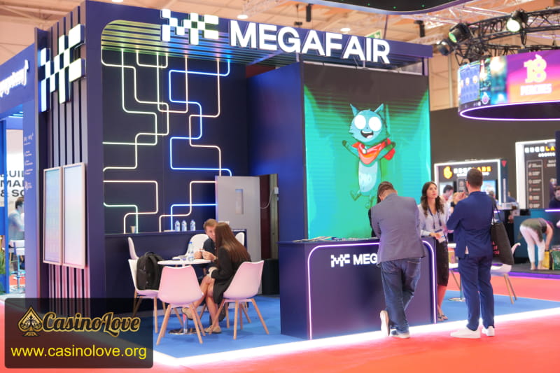 MEGAFAIR Booth at SBC Summit 2026 Lisbon photo 1