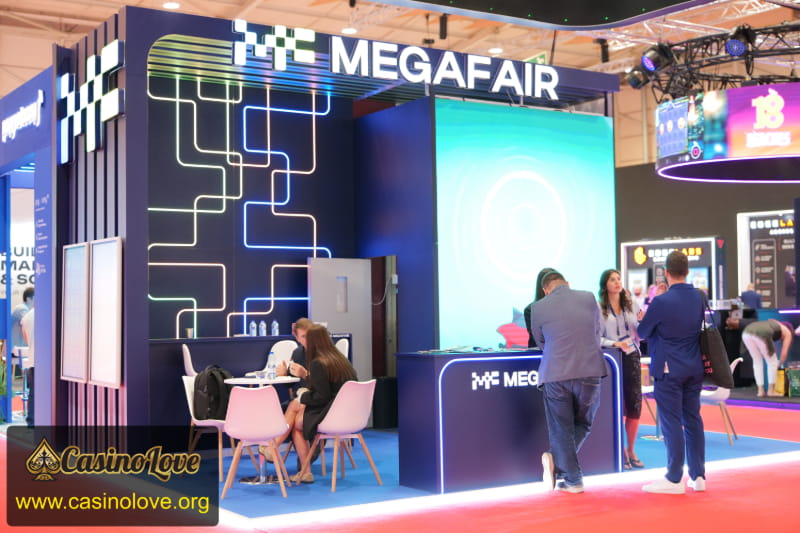 MEGAFAIR Booth at SBC Summit 2026 Lisbon photo 2