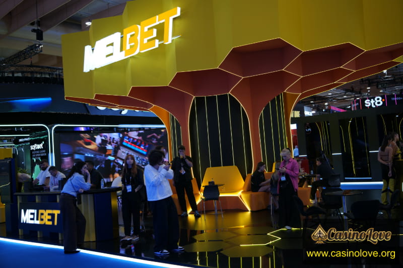 MELBET Booth at SBC Summit 2026 Lisbon