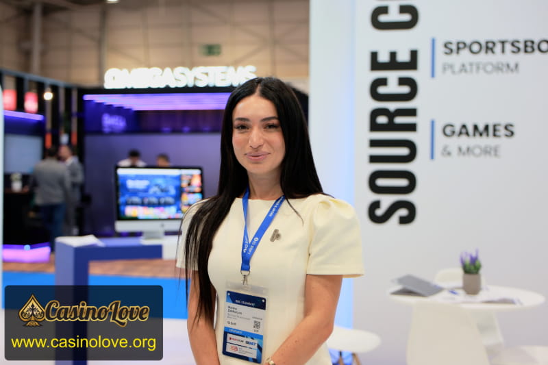 Narine Zakharyan Business Development Executive of IQ Soft at SBC Summit 2026 Lisbon