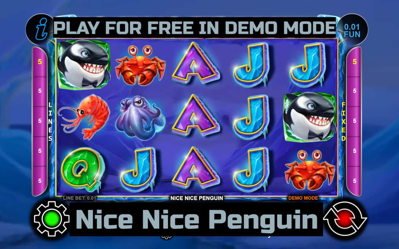 Nice Nice Penguin slot game by CT Interactive. Play for free in demo mode.