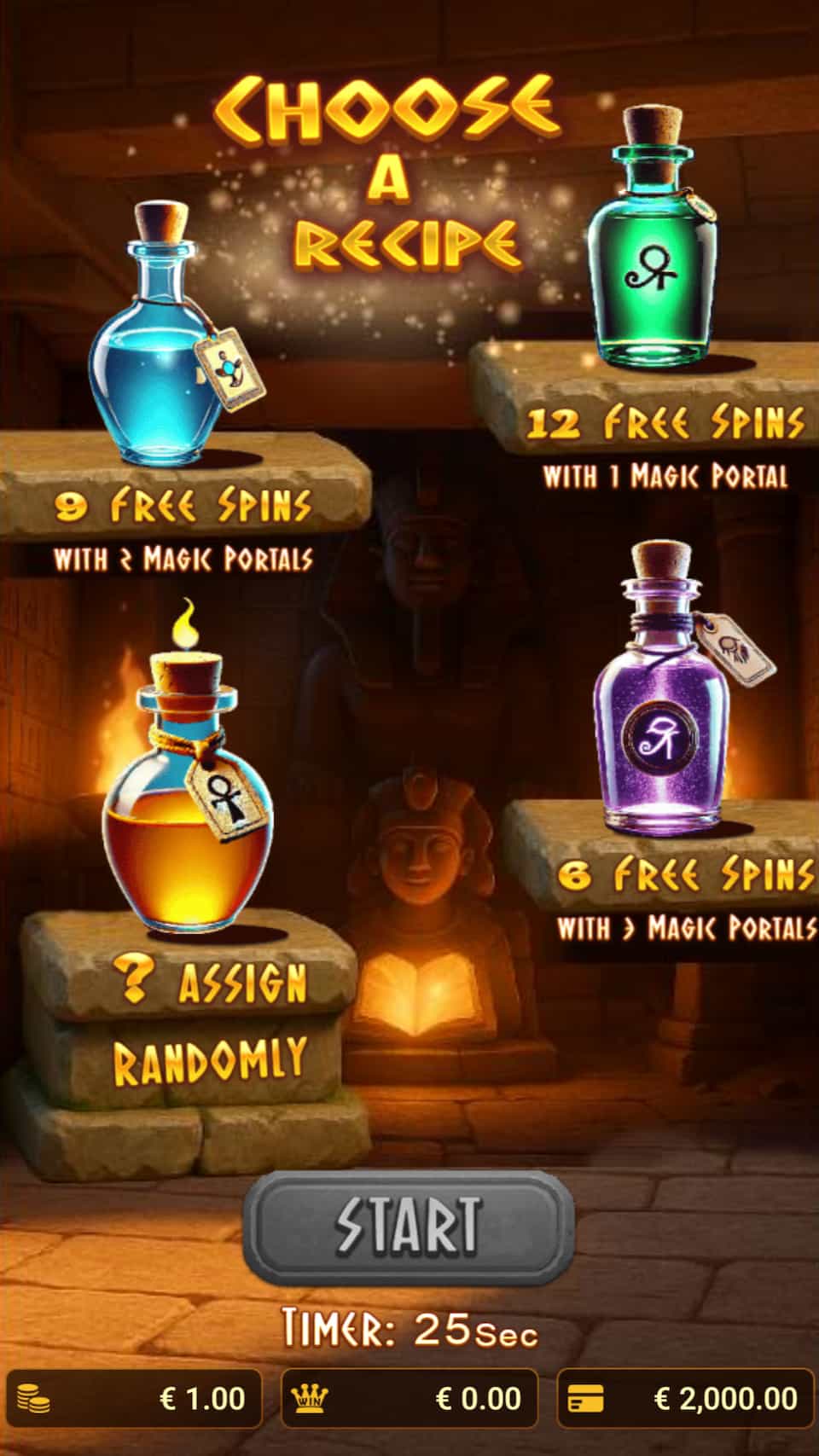 Free Spins options of the Pharaoh Gates slot game
