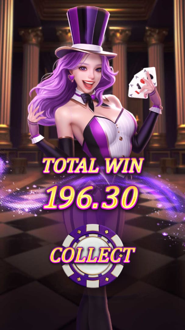 Bonus Game Win Screen - Poker Maxways slot game