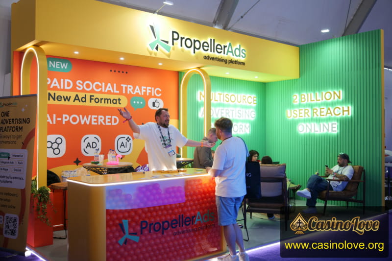 PropellerAds Booth at SBC Summit 2026 Lisbon