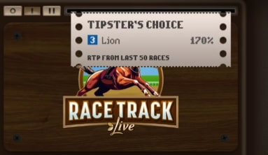 Race Track tipster's choice