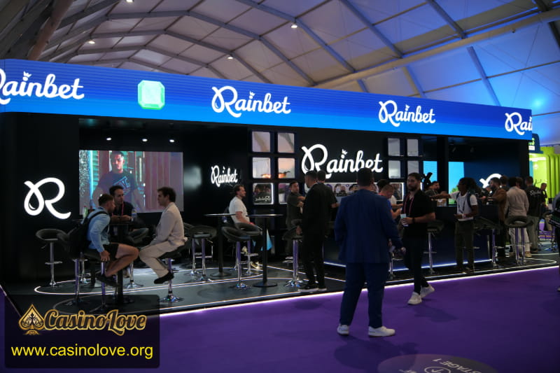Rainbet Booth at SBC Summit 2026 Lisbon photo 1