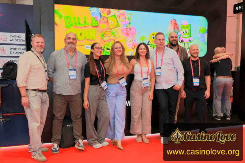 Relax Gaming Team at SBC Summit 2026 Lisbon
