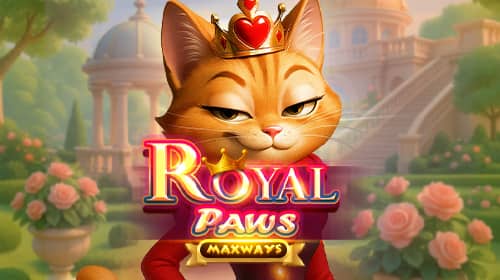 Royal Paws Maxways slot game by Spadegaming