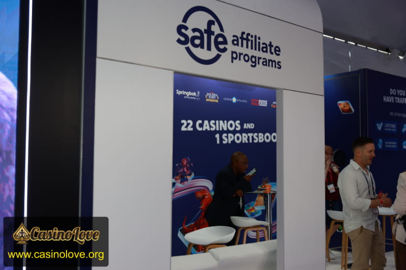Safe Affiliate Programs Booth at SBC Summit 2026 Lisbon photo 2