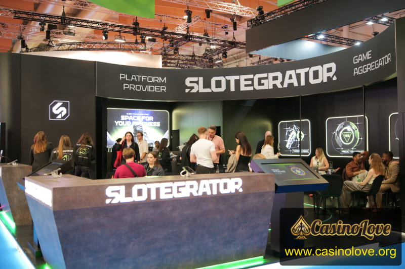 Slotegator Booth at SBC Summit 2026 Lisbon
