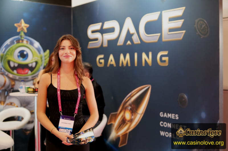 Space Gaming Booth at SBC Summit 2026 Lisbon
