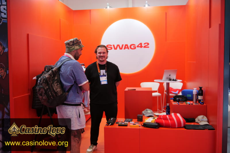 SWAG42 Booth at SBC Summit 2026 Lisbon