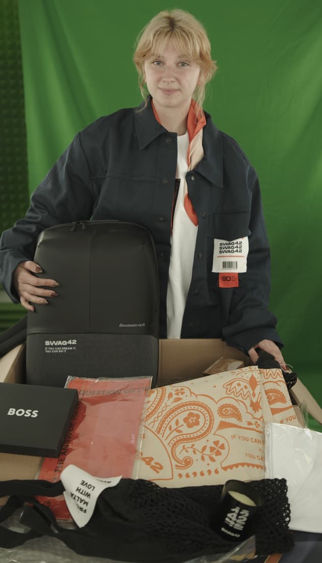 Unboxing and giveaway video for SWAG42