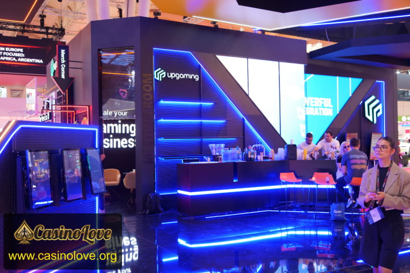 Upgaming Booth at SBC Summit 2026 Lisbon photo 1