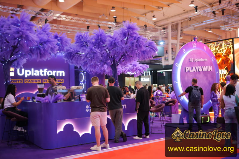 Uplatform Booth at SBC Summit 2026 Lisbon photo 2
