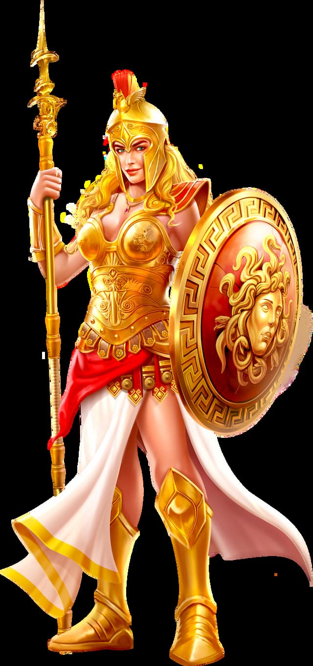 Athena, Main Character of the Wisdom of Athena 1000 slot game