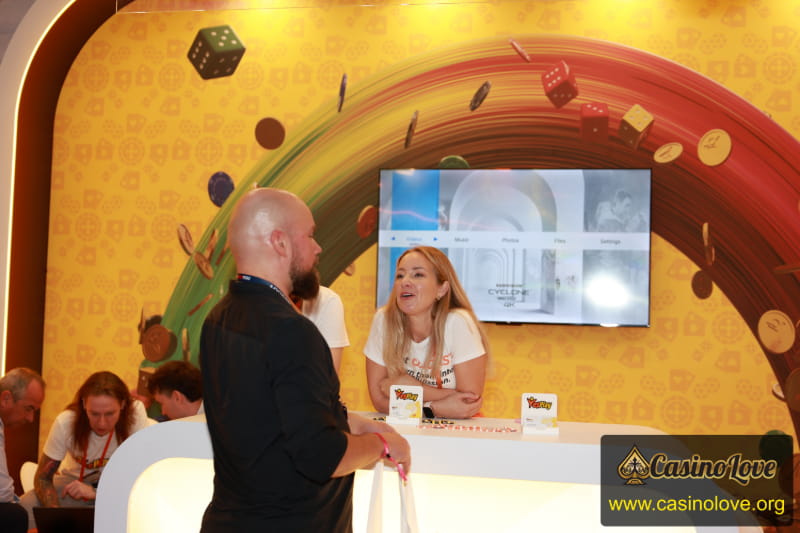 YesPlay Booth at SBC Summit 2026 Lisbon