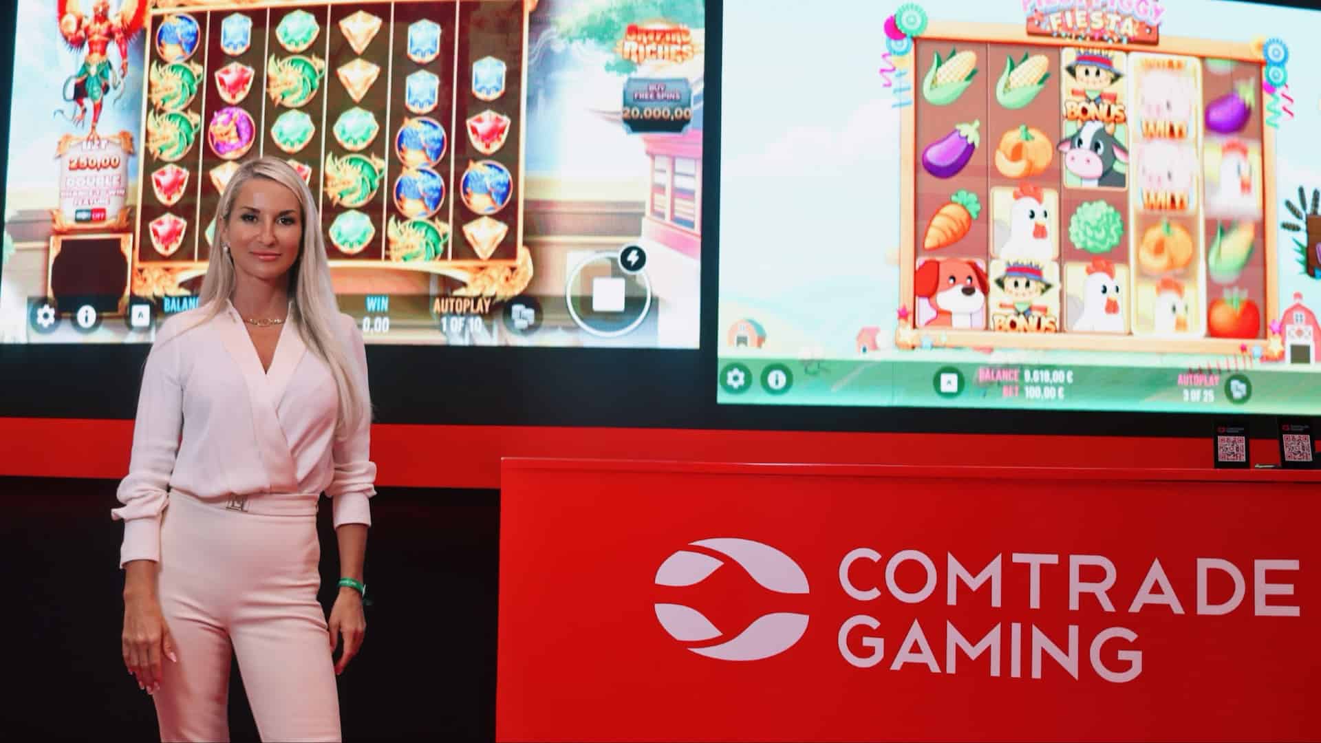 Comtrade Gaming video interview at SBC Summit Lisbon 2025.