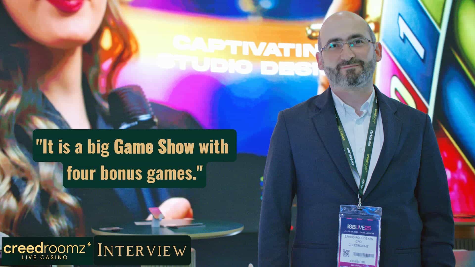 Alea Play video interview at the SBC Summit Malta 2025 conference