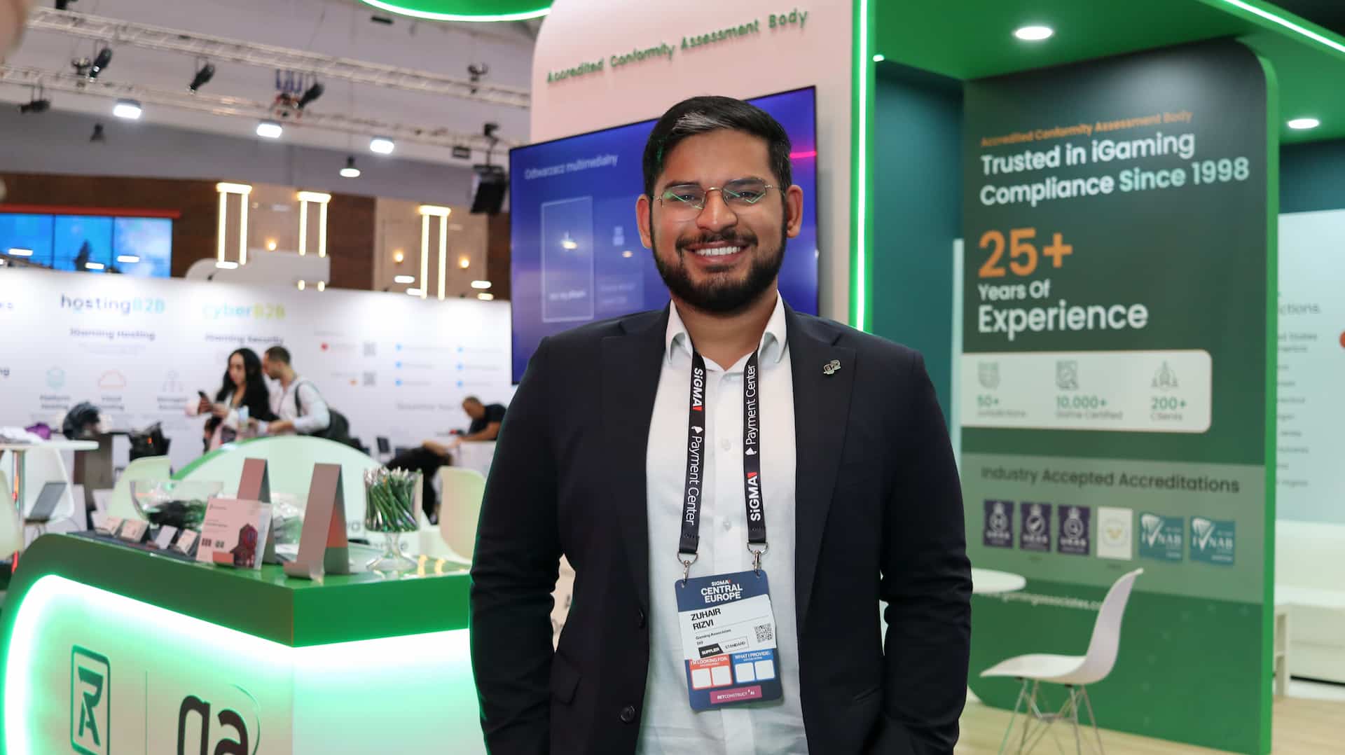 Gaming Associates video interview at SiGMA Europe 2025 Rome.