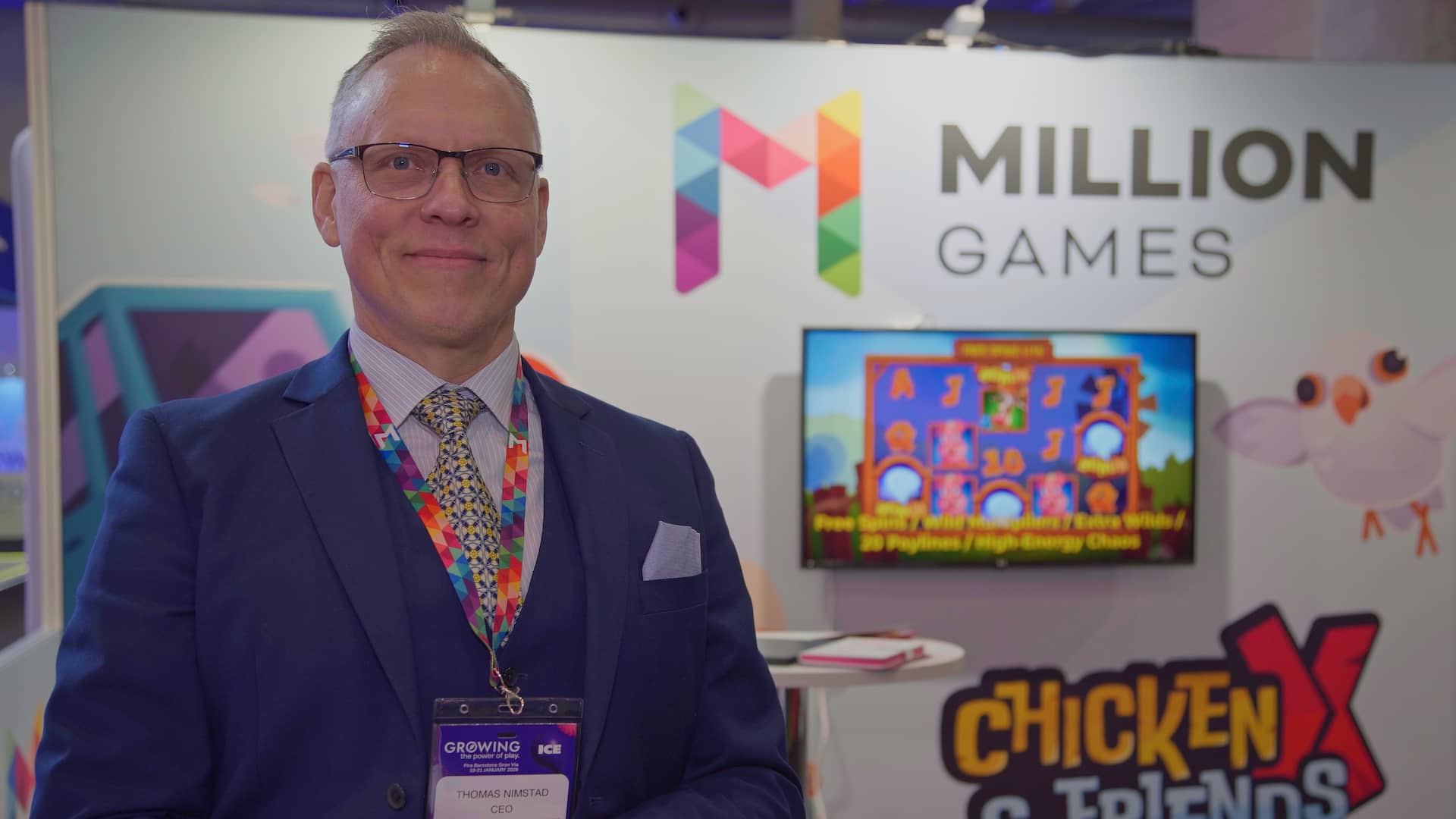 Million Games video interview at ICE Barcelona 2026.