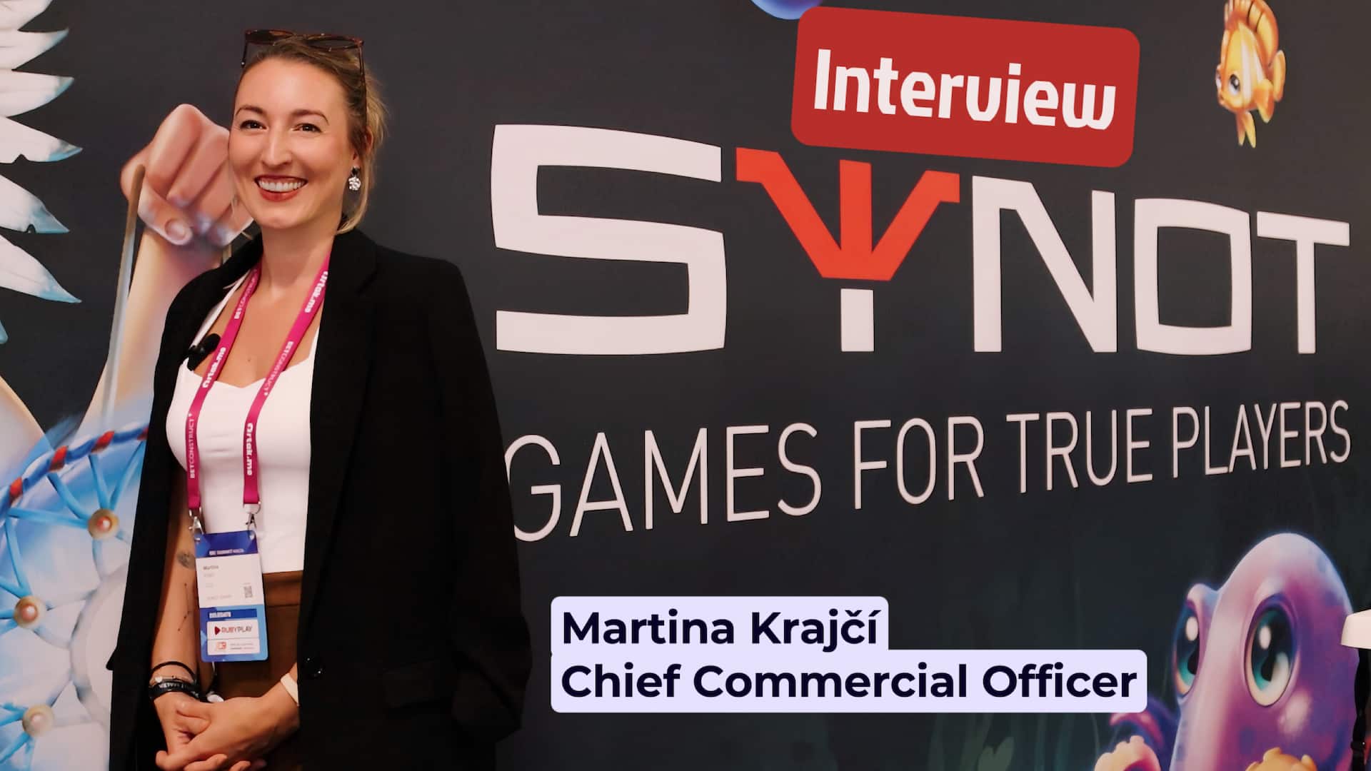 SYNOT Games video interview at the SBC Summit Malta 2025 conference