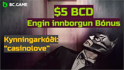 BC.Game 5$ BCD án innborgunar bónus og kynningarkóði