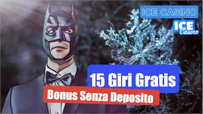 Ice Casino 15 giri gratuiti senza deposito con codice promozionale