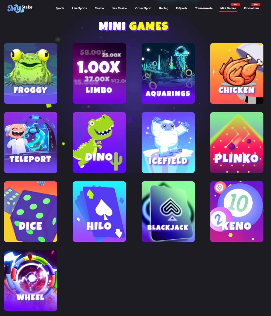 All mini games