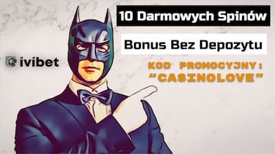 Ivibet Casino 10 darmowych spinów bez depozytu z kodem promocyjnym