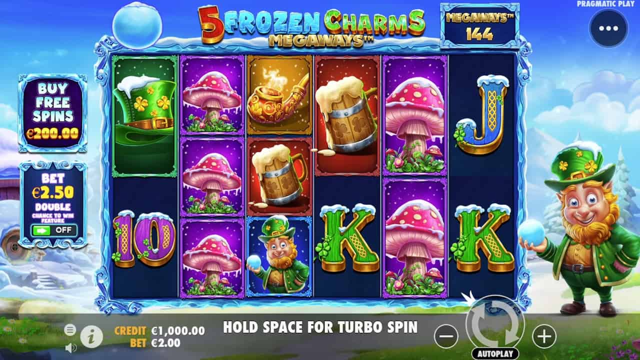 Theme - 5 Frozen Charms Megaways slot game