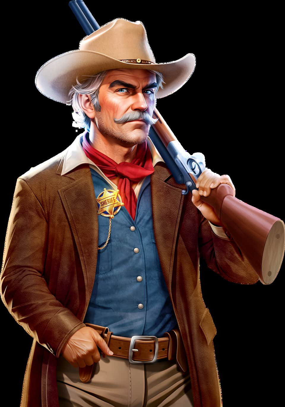 The Sheriff of the Badge Blitz slot game