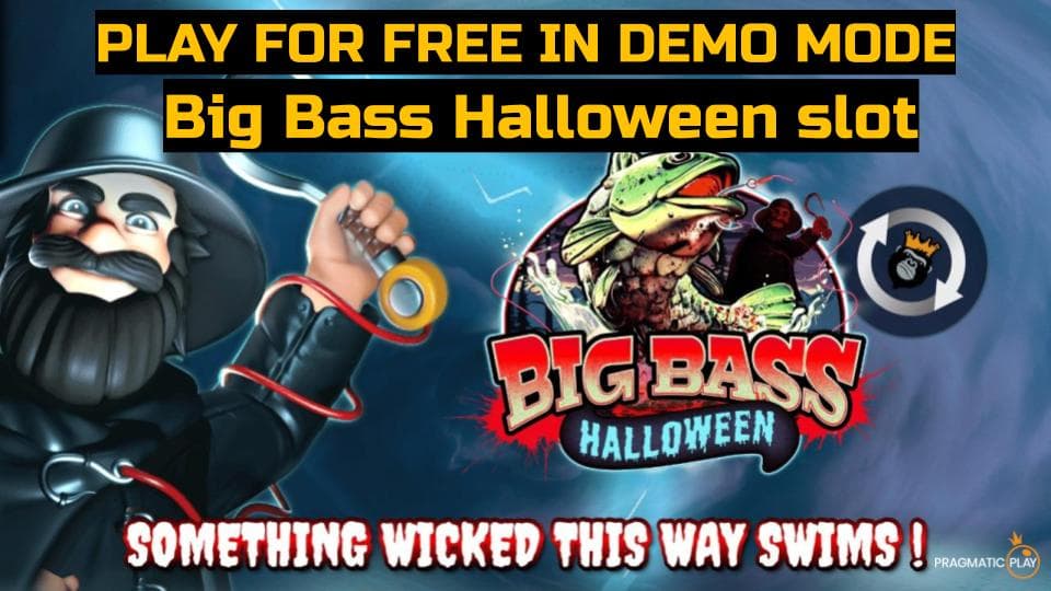 Big Bass Halloween slot game by Pragmatic Play. Play for free in demo mode.