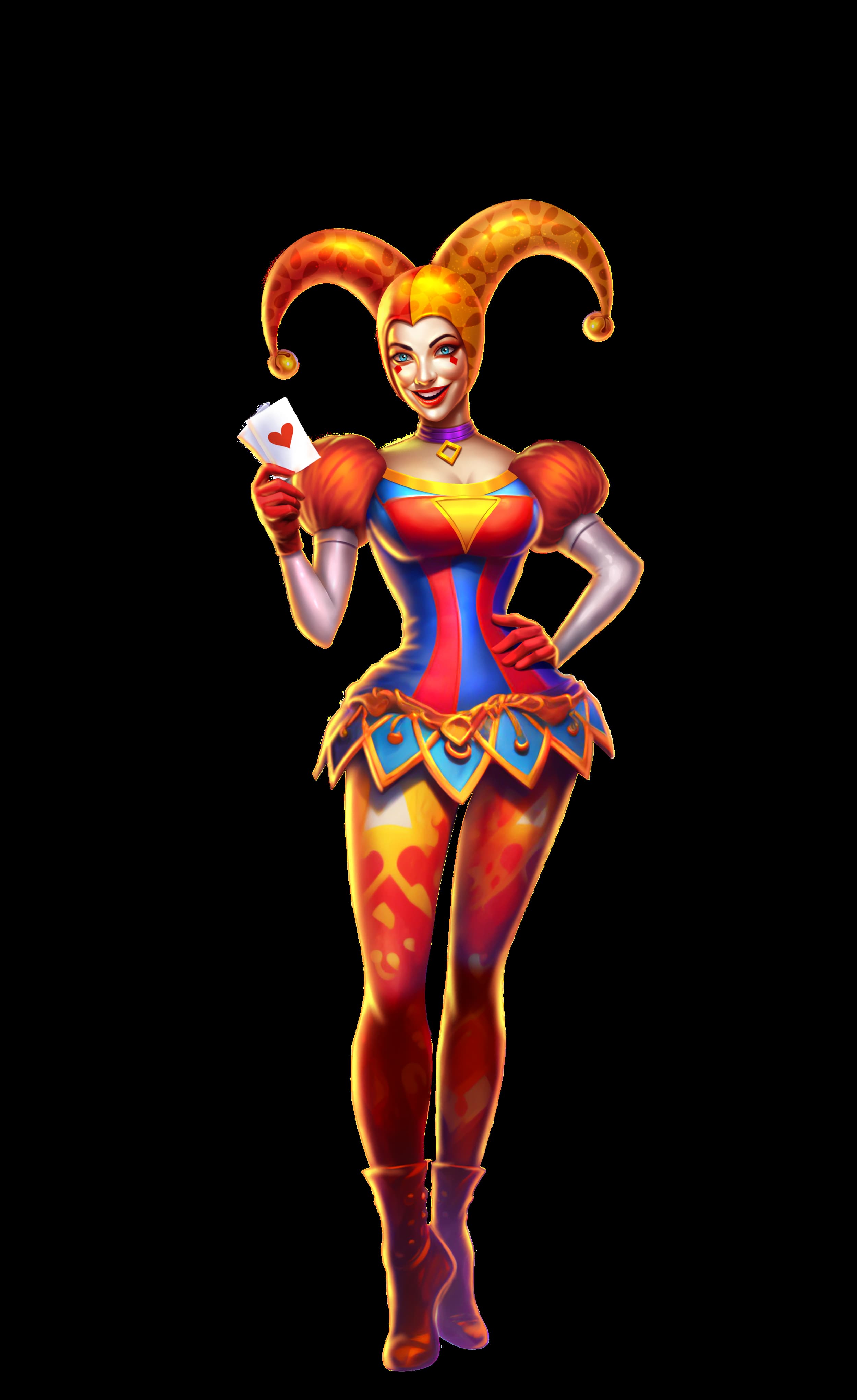 The Jester, main character of the Blazing Wilds Megaways slot game