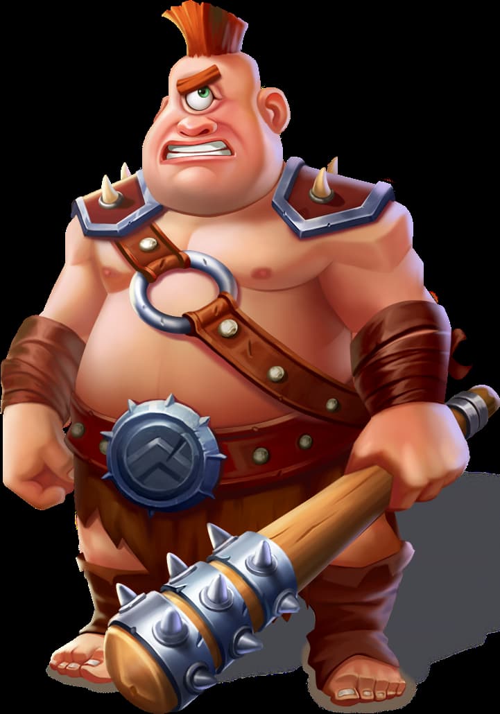 The Cyclops - the main character of the Cyclops Smash slot game.