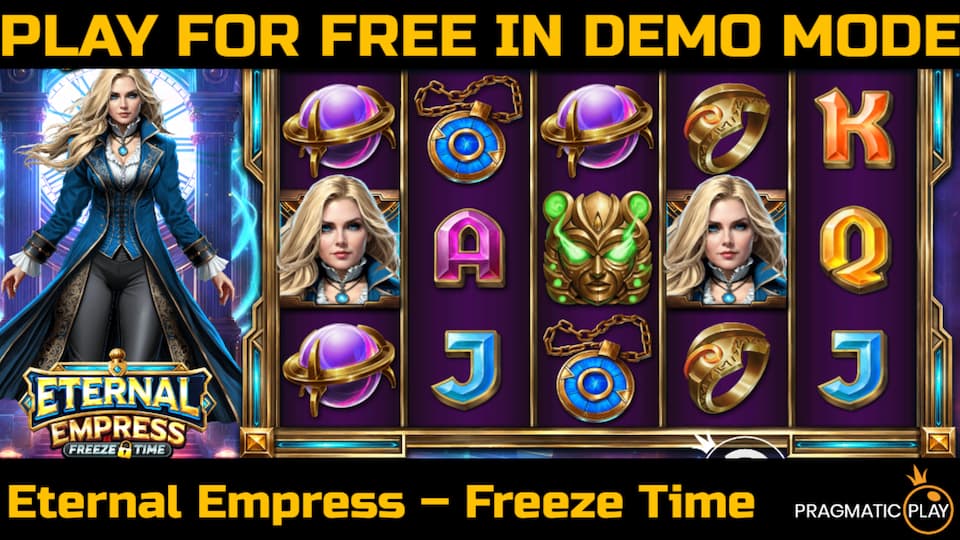 Eternal Empress – Freeze Time slot game by Pragmatic Play. Play for free in demo mode.