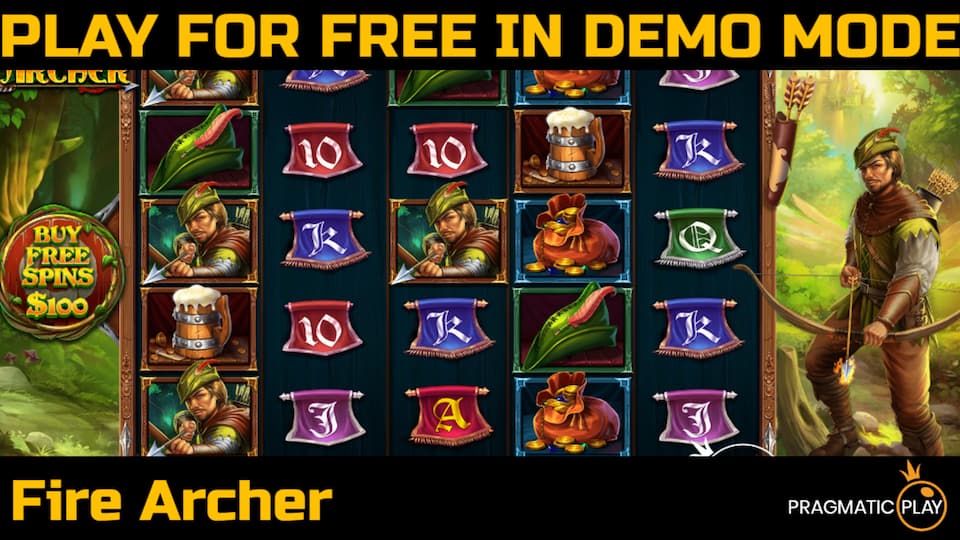 Fire Archer slot game by Pragmatic Play. Play for free in demo mode.