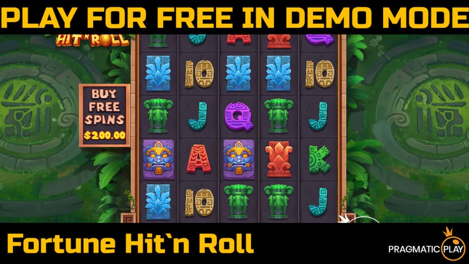 Fortune Hit’n Roll slot game by Pragmatic Play. Play for free in demo mode.