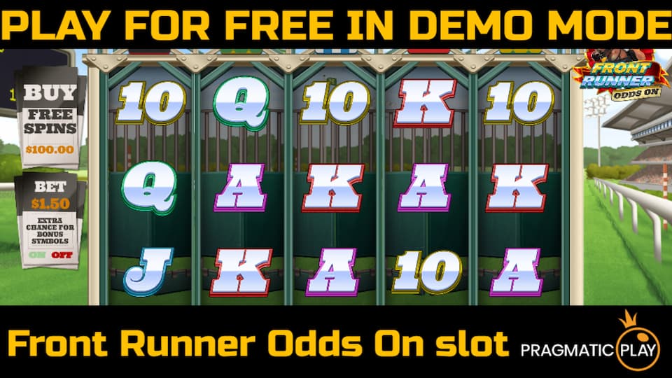 Front Runner Odds On slot game by Pragmatic Play. Play for free in demo mode.