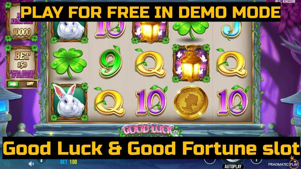 Good Luck & Good Fortune slot game by Pragmatic Play. Play for free in demo mode.