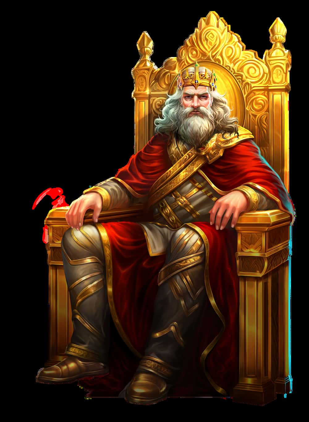 King Midas, main character of the Hand of Midas 2 slot game