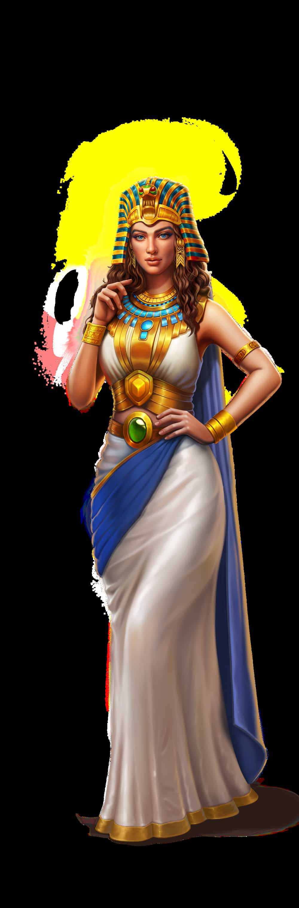 Cleopatra, the main character of the Heart of Cleopatra slot game